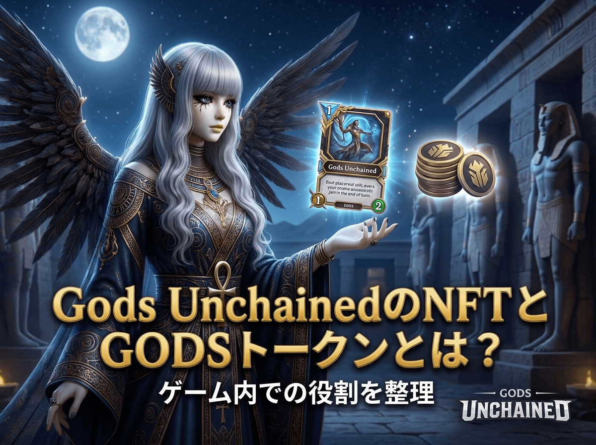 Gods UnchainedのNFTとGODSトークンとは？ゲーム内での役割を整理