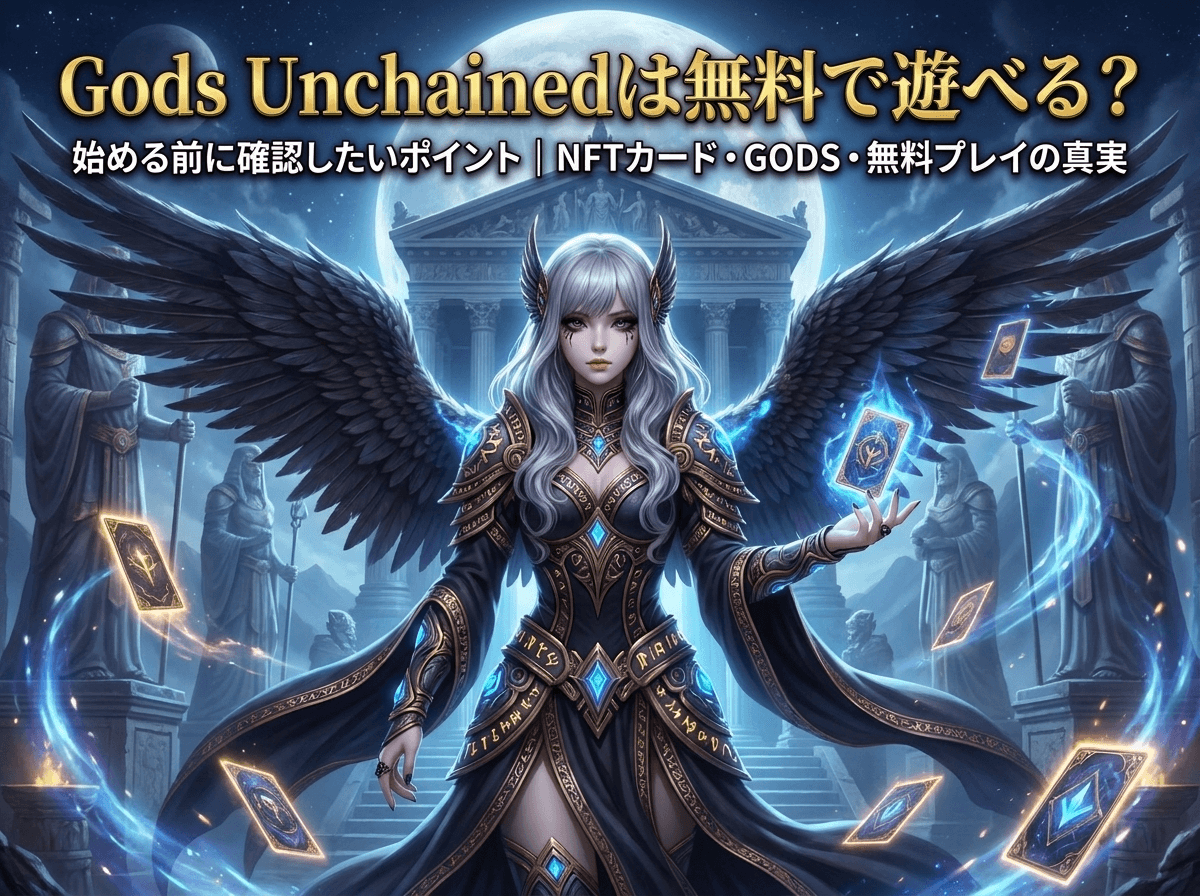 Gods Unchainedは無料で遊べる？始める前に確認したいポイント
