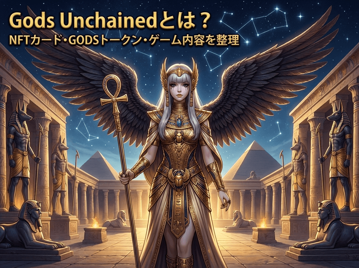Gods Unchainedとは？NFTカード・GODSトークン・ゲーム内容を整理