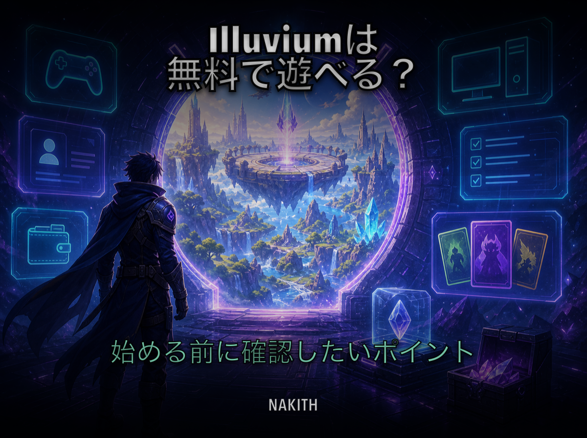 Illuviumは無料で遊べる？始める前に確認したいポイント