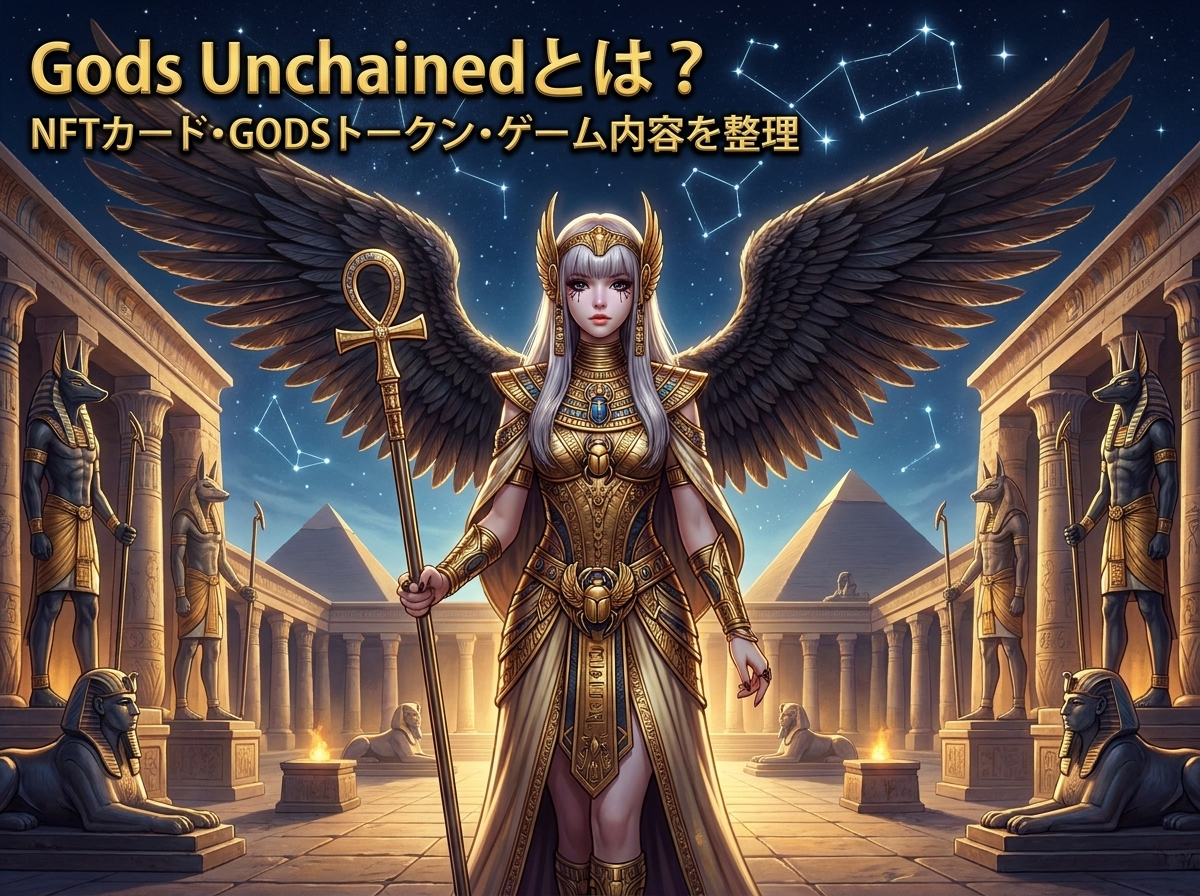 Gods Unchainedとは？NFTカード・GODSトークン・ゲーム内容を整理